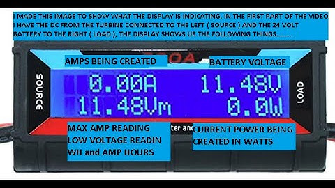 D.I.Y 24 VOLT  Off Grid Wind Turbine , WATT power meter, 24v DC water heater experiments 05 08 2020