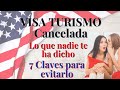 LO QUE NUNCA TE HAN DICHO SOBRE CANCELACION VISA DE TURISMO EN AEREOPUERTOS | 7 CLAVES PARA EVITARLO