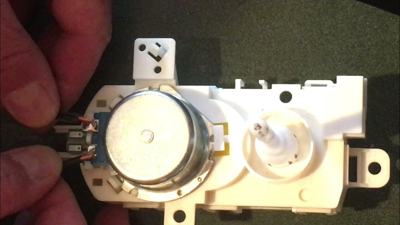 Checking the Diverter Motor in a Whirlpool Dishwasher YouTube