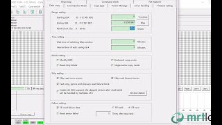 Data Recovery of 2258XT with MRT