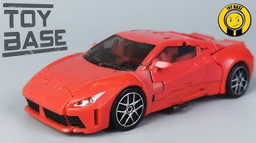 【変換を簡素化する】スーパーカーディノトランスフォーマームービー3スタジオシリーズSS71ディノスポーツカーロボット玩具[フェラーリではありません]