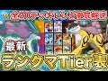 【ポケポケ】ランクマ最終1位が未知なる水域“最新ランクマTier表”を完成させたので、デッキレシピと一緒に徹底解説します【ポケカポケット】
