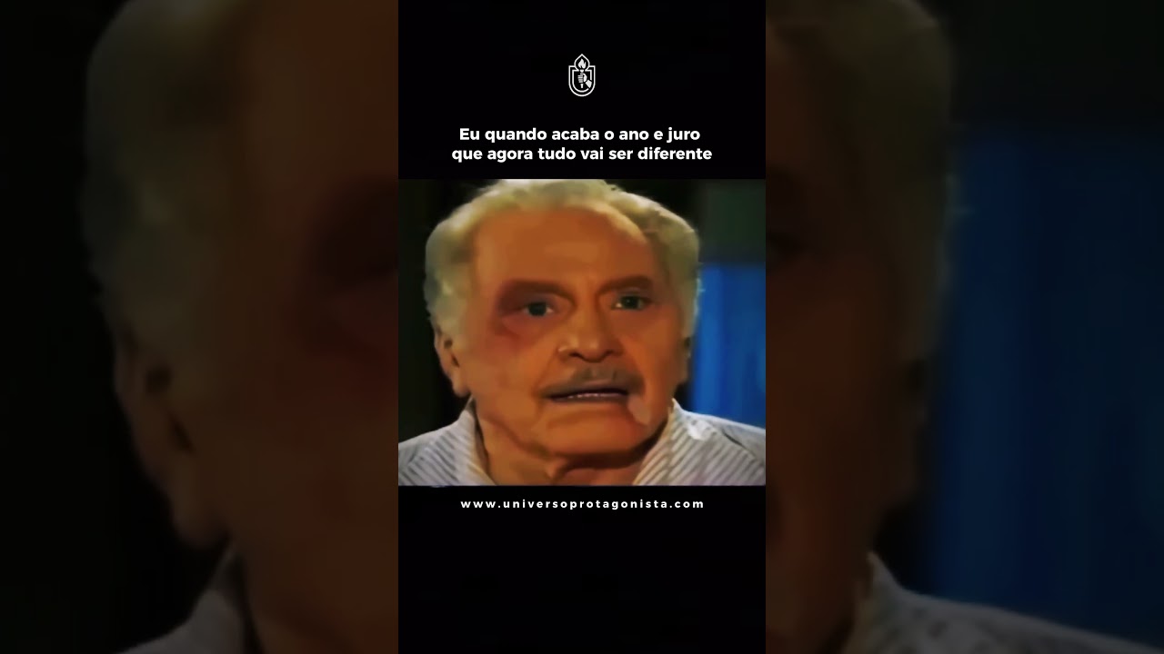 Eu quando acaba o ano e juro que agora tudo vai ser diferente #universoprotagonista