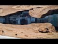 Epoxytable, Olivewood, Couchtisch, Herstellung eines Rivertables, Epoxydharz