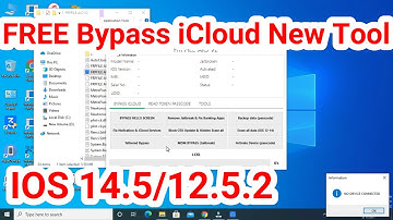 FREE Bypass iCloud New Tool IOS 14.5/12.5.2 | Untethered Bypass no delete baseband, no drain battery