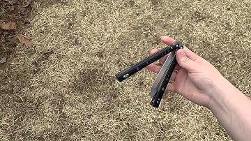 Balisong tutorial: reverse behind the eight ball and reverse helix