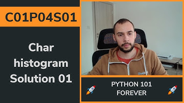C01P04S01 - Char histogram Solution 01