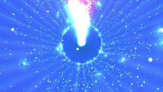BLUE STARGATE - 4K Motion Background - Sparkling 3D Space- Free Video Effect screenshot 5