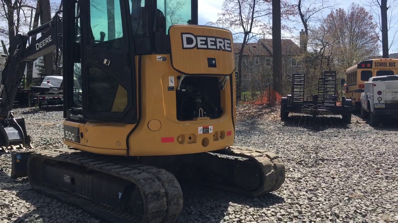 2016 John Deere 50G Excavator Stock 2062 YouTube
