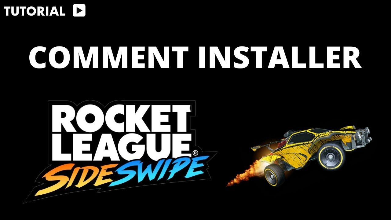 Comment Installer Rocket League Sideswipe Sur Pc YouTube