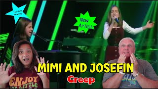 Music Reaction | First time Reaction Mimi and Josie - Creep