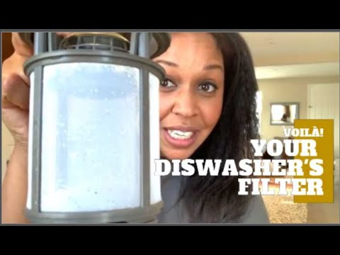 How to find and clean your dishwasher's filter