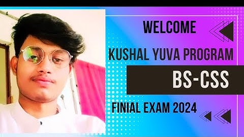 #BS-CSS @kyp final exam 2024