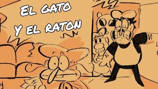 comic pizza tower: el gato y el raton