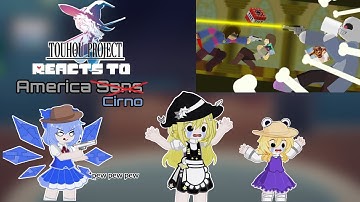 Touhou reacts to Sudden change Sans fight (Sticknote fight) - GL2 - (Old request)