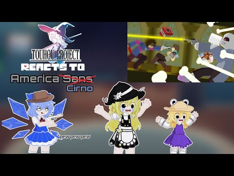 Touhou reacts to Sudden change Sans fight (Sticknote fight) - GL2 - (Old request)
