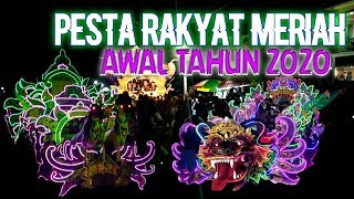 WOW!!! Pesta rakyat desa Blumbungan,(12 Peserta musik daul)
