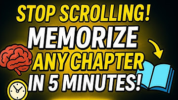 Stop Scrolling! Memorize ANY Chapter in 5 Minutes with 3-2-1 Rule!
