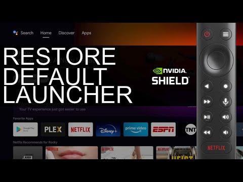 Restore Default NVIDIA Shield TV Launcher (macOS Guide)
