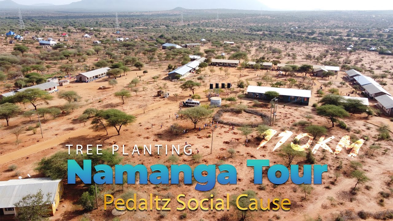 PEDALTZ NAMANGA TREE PLANTATION Adventures 110KM 🚴