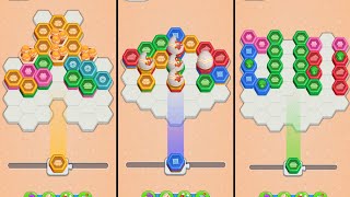 Cooking Blast 3D Hexa Match Levels 41-42-43-44-45 Game Walkthrough IOS screenshot 5