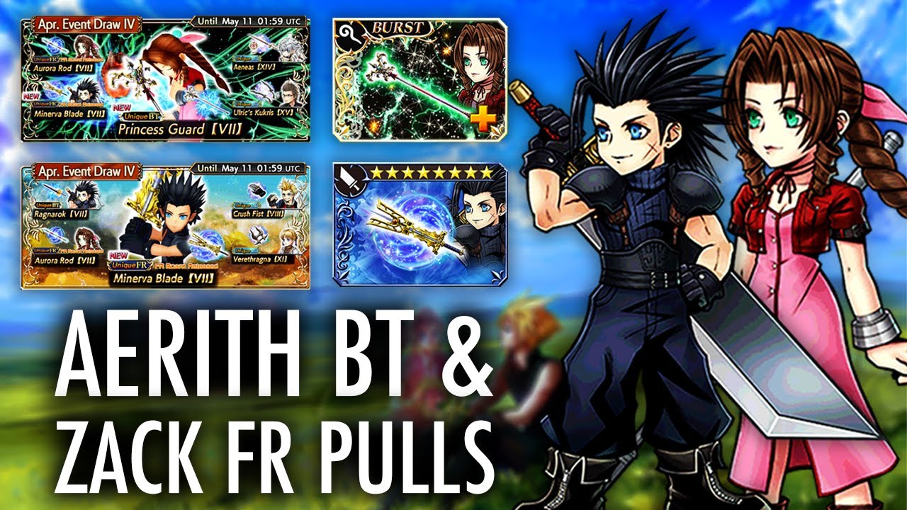 MOMMY AND ZADDY PULLS for Aerith BT & Zack FR | DFFOO GL