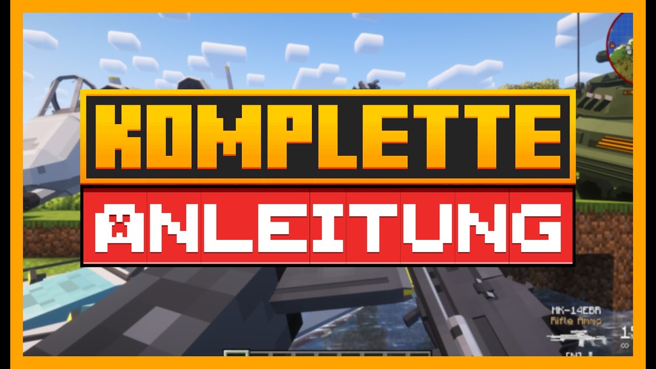 VOLLSTÄNDIGER LEITFADEN zur SUPERB WARFARE MOD für MINECRAFT - YouTube