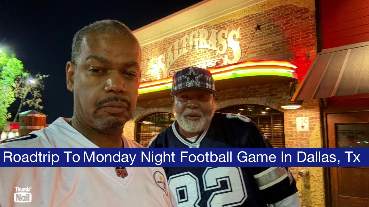 Walking in to Texas live on our roadtrip to Dallas for the Monday Night football game. 