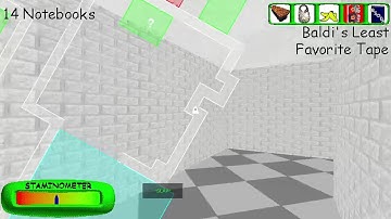 Playing endless mode in every single Baldi