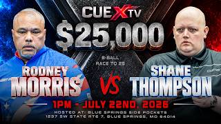 🔴 LIVE | Rodney Morris vs Shane Thompson | FREE Live Pool | CueXTV screenshot 4