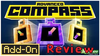 Minecraft Bedrock addon mod review Advanced Compass
