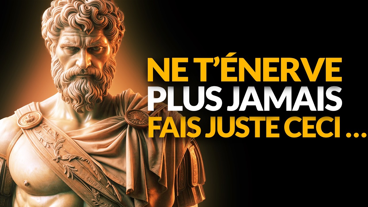 NE PLUS JAMAIS SE METTRE EN COLÈRE OU ÊTRE CONTRARIÉ PAR QUELQU'UN