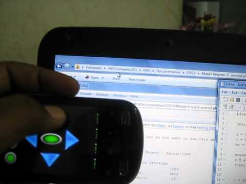 Android and MATLAB based sixth sense technology implementation on PC mouse operation