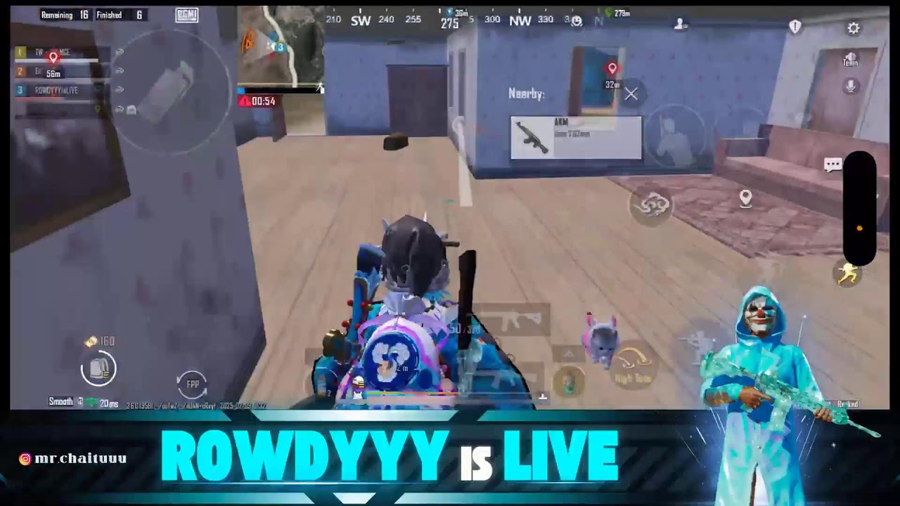 BGMI w ROWDYisLIVE | RUSH GAMEPLAY ONLY ❤️‍🔥😎 