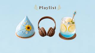 Cool Blue Escape 🩵🌻 | Fresh Lo-fi Jazz for Study · Work · Refresh BGM screenshot 5