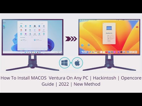 How to Install macOS Ventura On PC/Laptop | macOS Ventura | Hackintosh