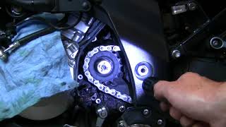 Change Chain and Front and Rear Sprockets, Suzuki V-Strom (Part 1)