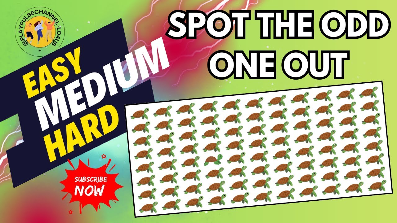 Find the ODD One Out | Emoji Quiz | Easy, Medium, Hard/#88