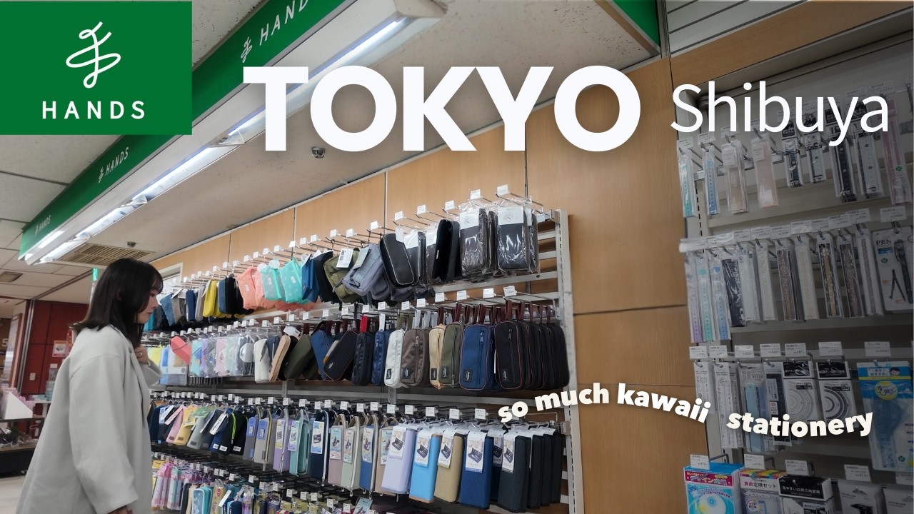 shibuya hands stationery shopping 🇯🇵 | tokyo stationery finds