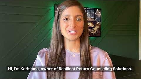 Resilient Return Counseling Solutions SAP Return to Duty Program