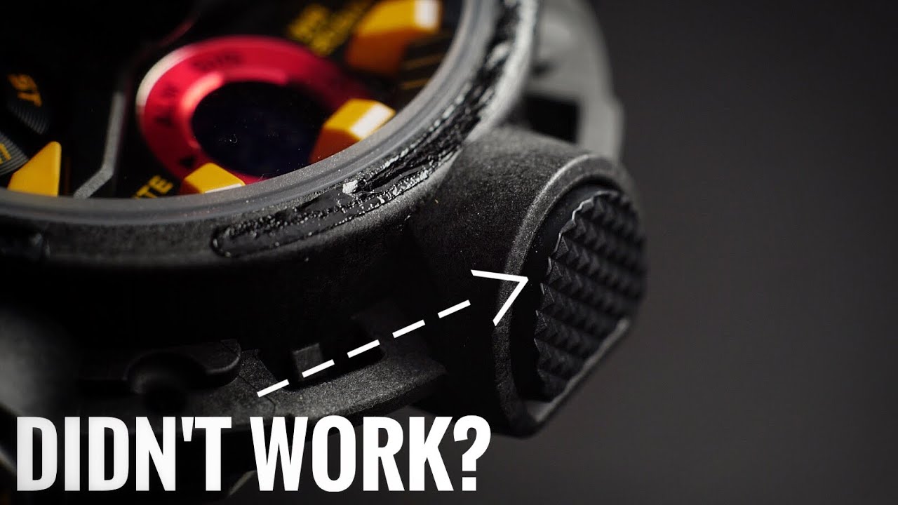 3 Reasons why your G-Shock buttons didn't work | G-Shock Q&A - YouTube