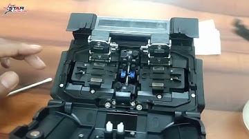 How to clean splicing machine V groove | V groove cleaning #splicingmachine #splicingmachineService