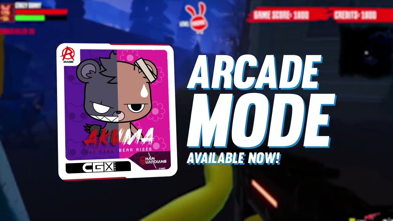ChainGunnies RAGE Arcade Mode Announcement