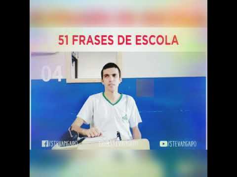 A escola em 51 frases