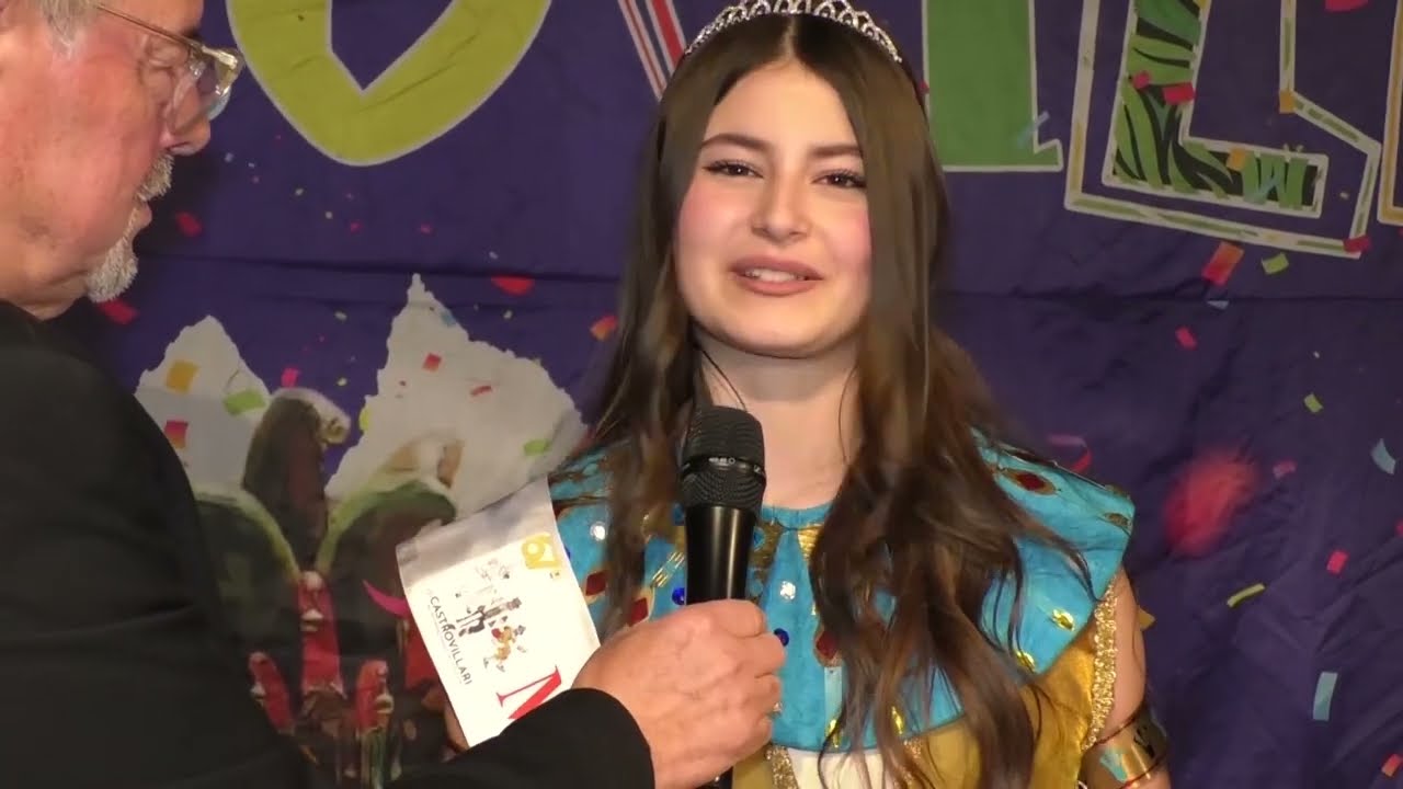 Carnevale di Castrovillari Incoronata la Madrina E' Sofia Lampis