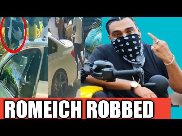 Romeich ROBBED and man got be@ten (MUST WATCH) class=