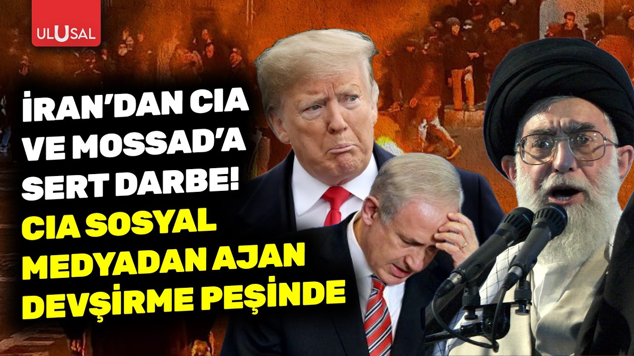 İran'dan MOSSAD ve CIA'ya sert darbe! CIA sosyal medyadan ajan devşirme peşinde | Gürkan Demir