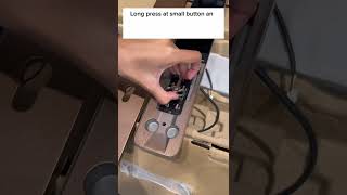 Avant Guard S50 smart lock set a manual pin combination video