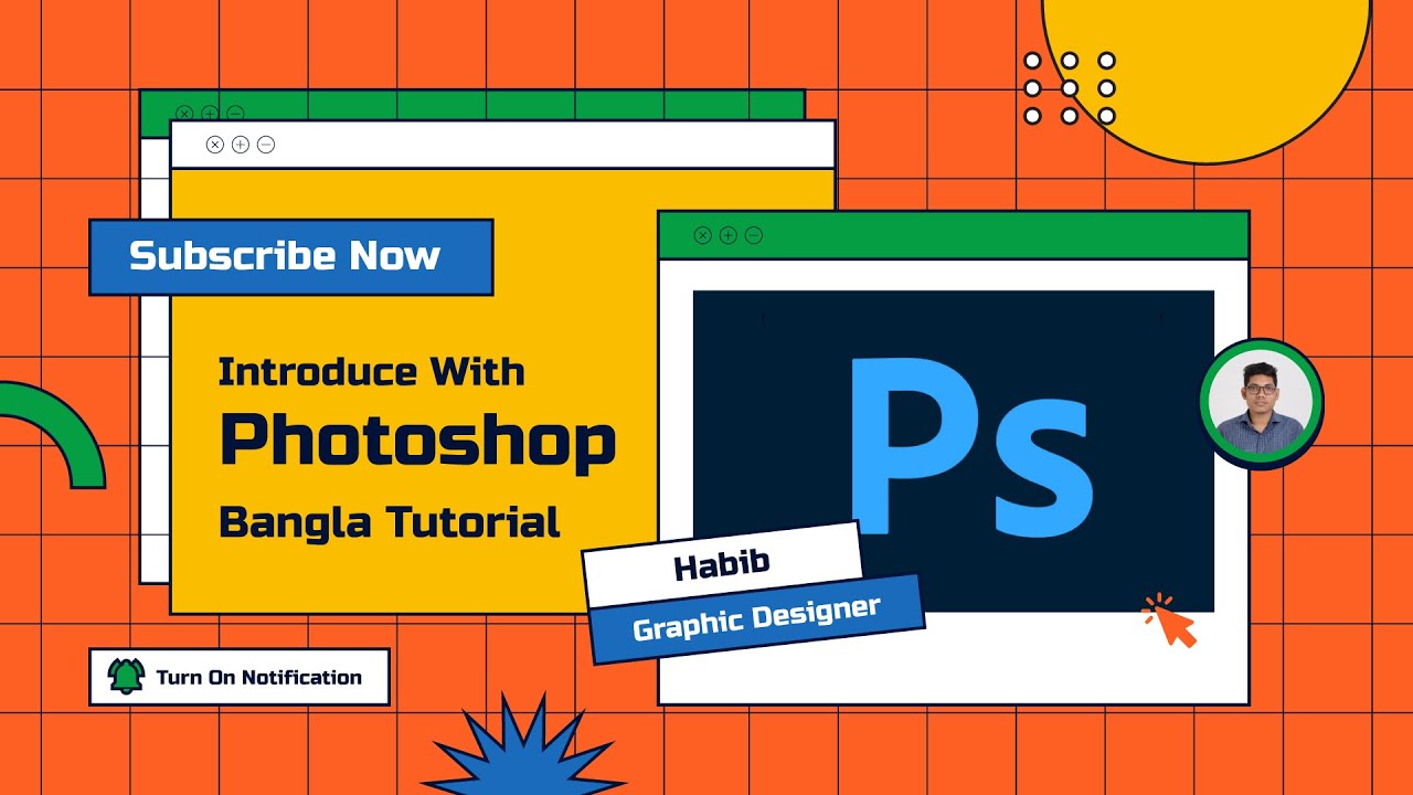 Introduce with Photoshop | Photoshop Bangla Tutorial | Part-1 - YouTube