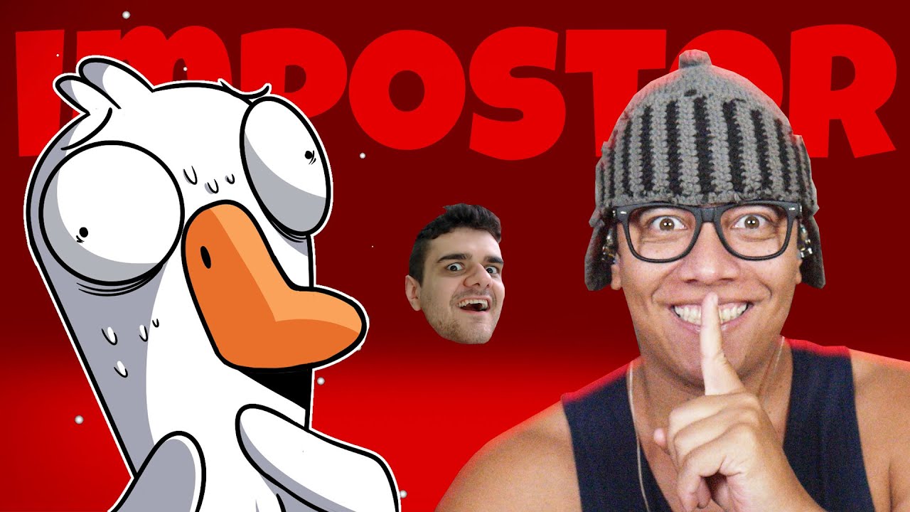 VIREI O IMPOSTOR PALHAÇO no Goose Goose Duck